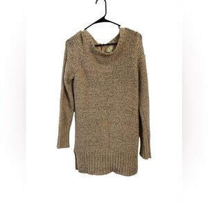 Multicolor Sweater Colorblock- Zipper back